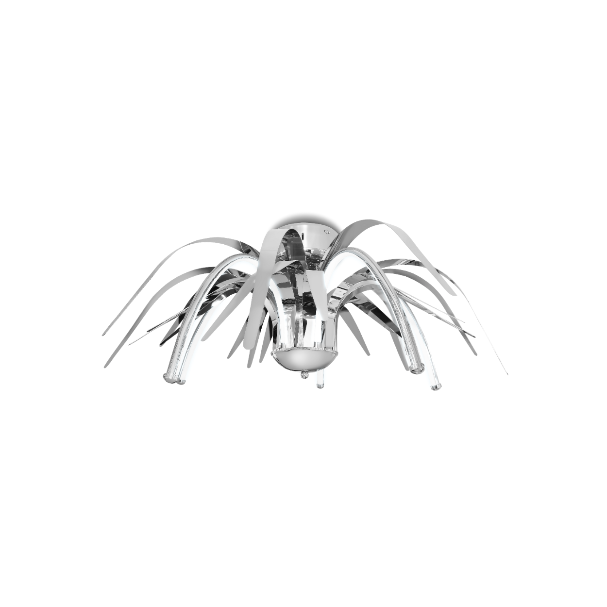 Terni petit chrome dance chandelier
