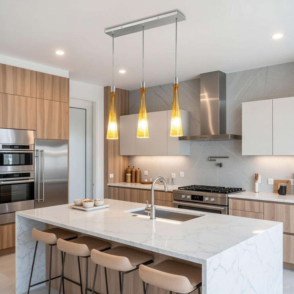 Belle 3 light pendant