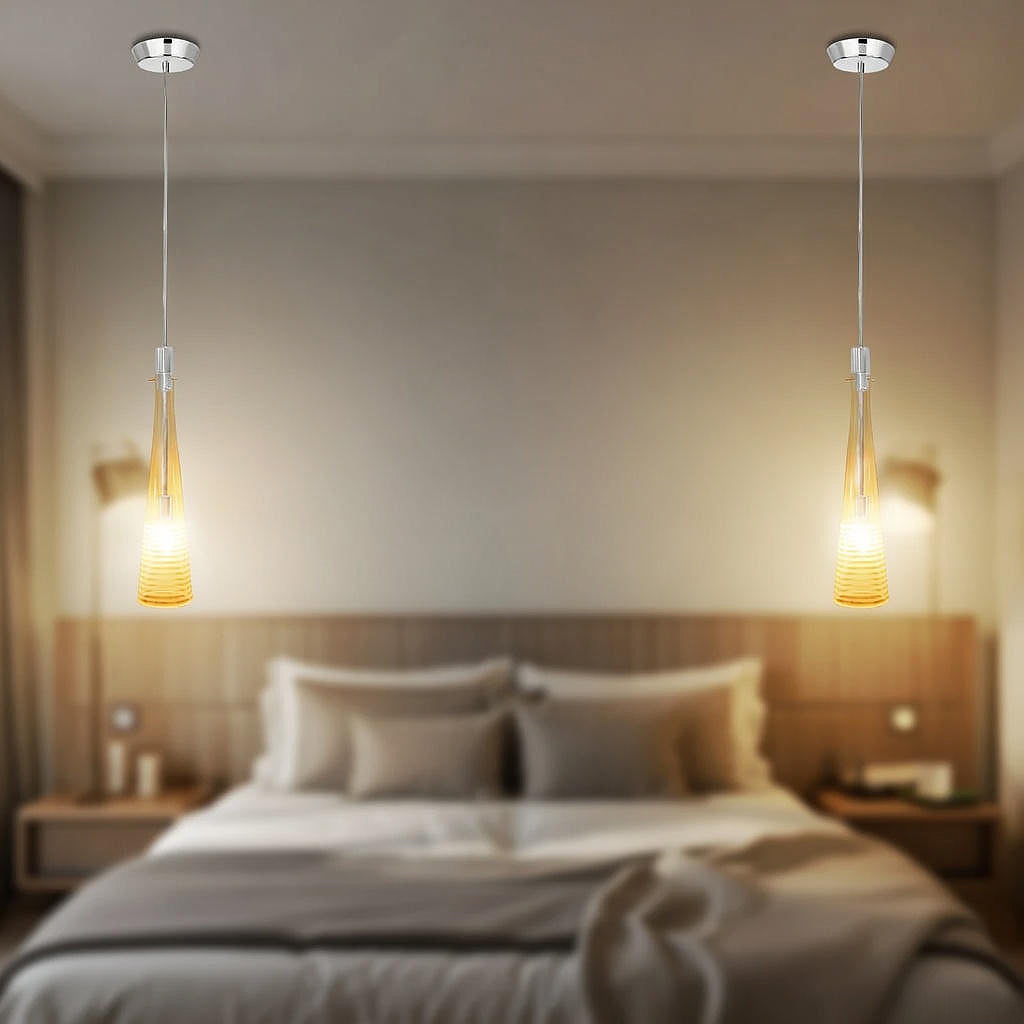 Belle glass light pendant