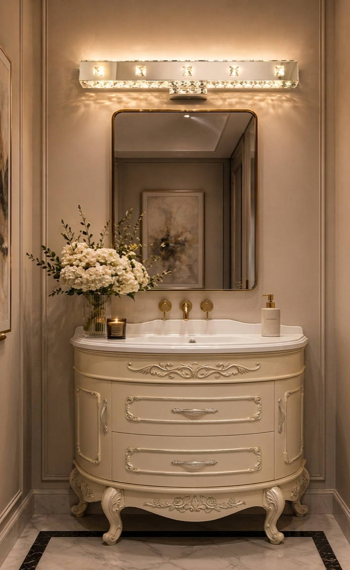 34.5'' The Imperial Elegance Luxury Bathroom Vanity