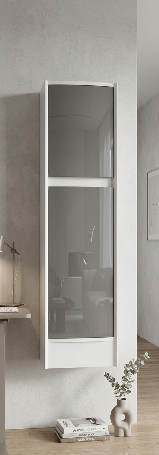 The Luxe Contemporary Wall-Hanging Storage Cabinet