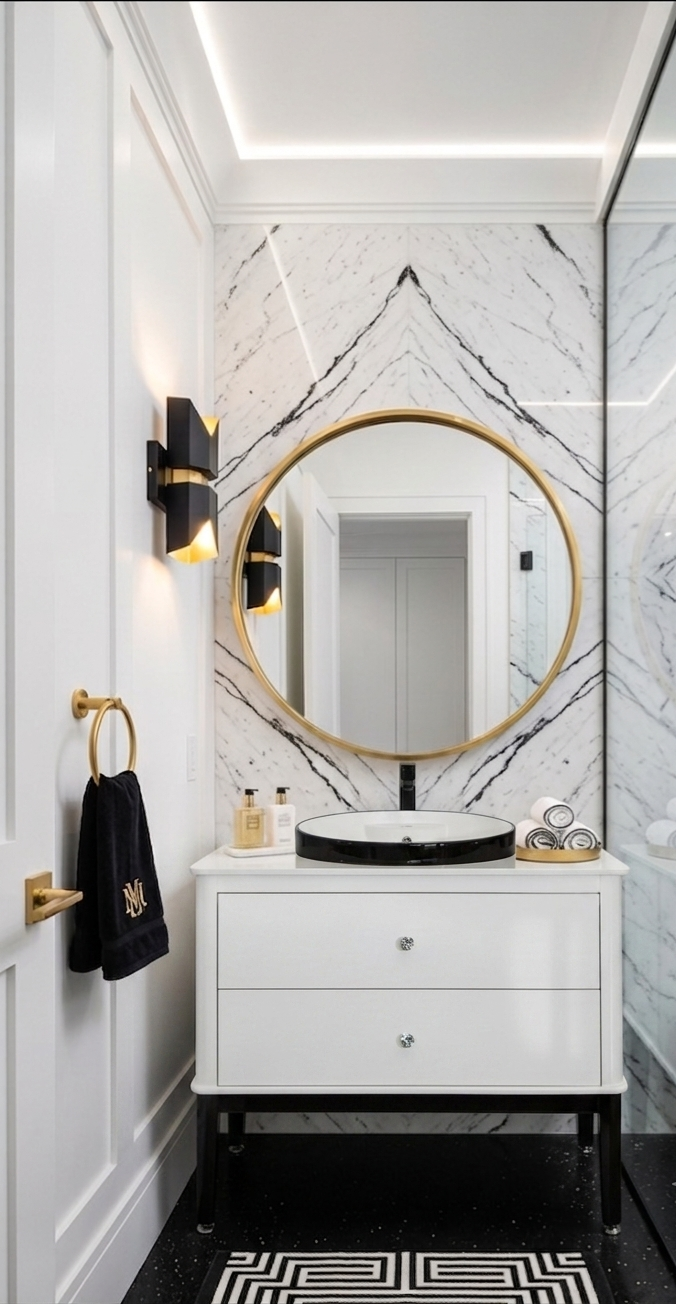 31.5" The Riviera Elegance Double-Drawer Vanity