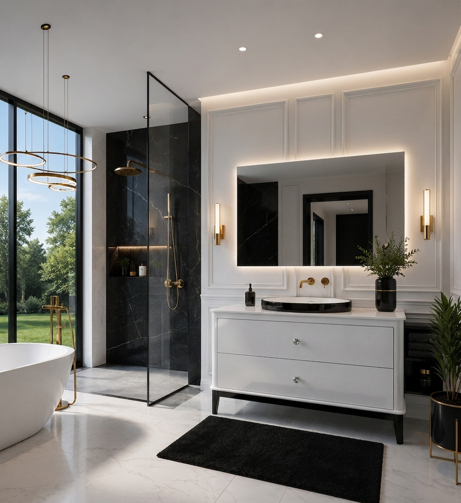 31.5" The Riviera Elegance Double-Drawer Vanity