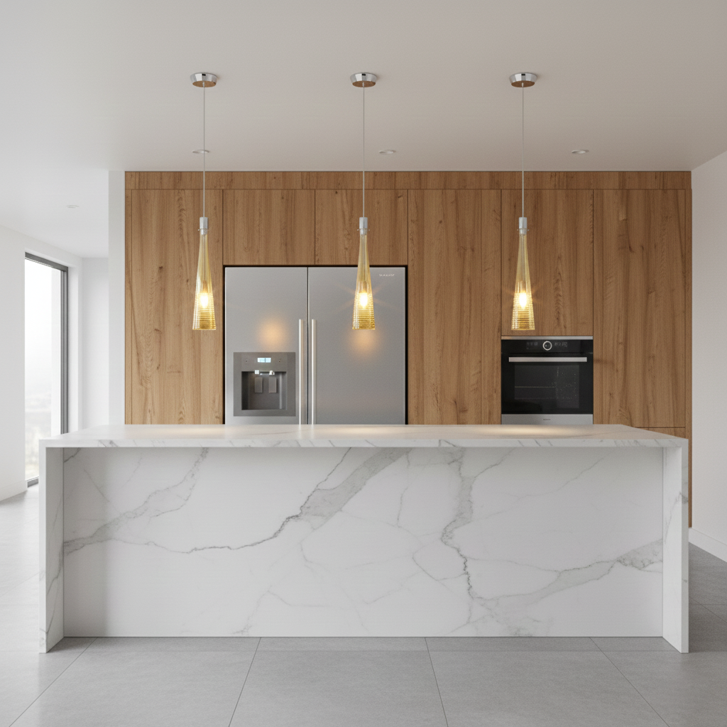 Belle glass light pendant