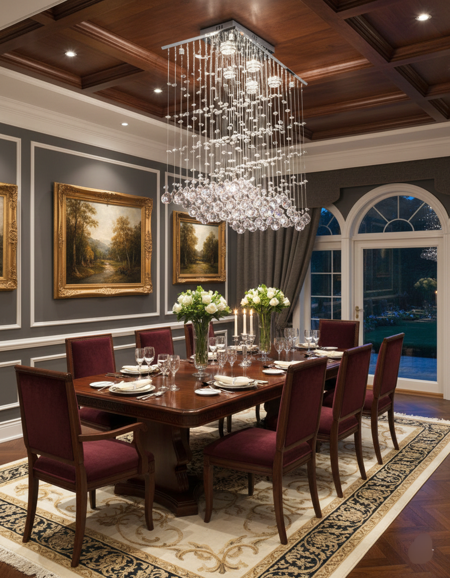 Nami Elegante Crystal Chandelier