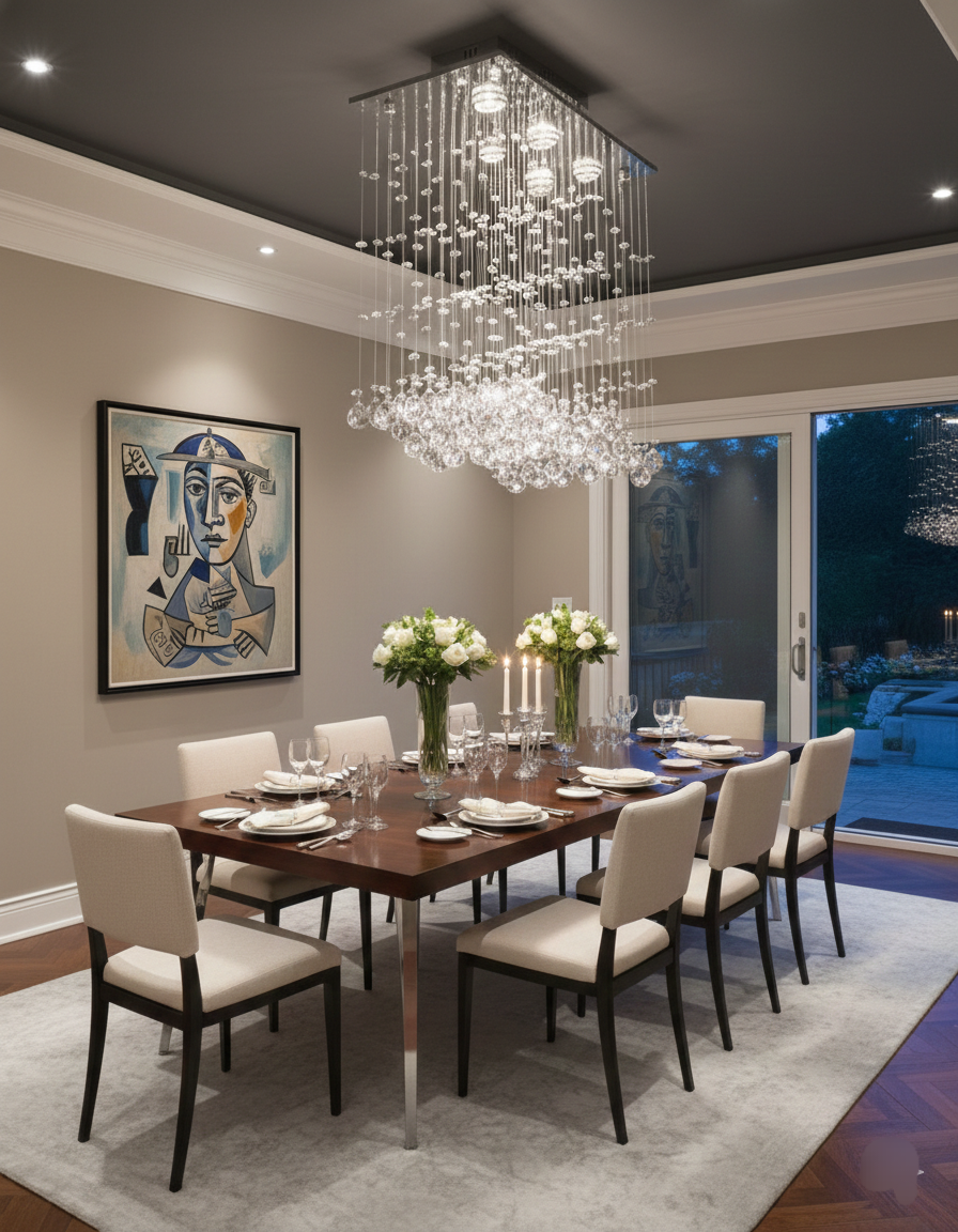 Nami Elegante Crystal Chandelier