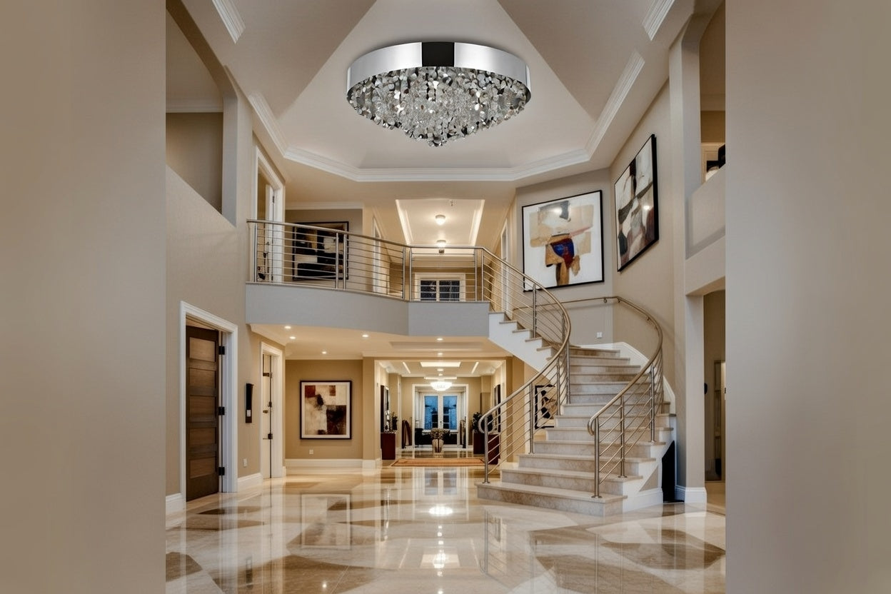 Crystalchant Clear Sparkle Chandelier