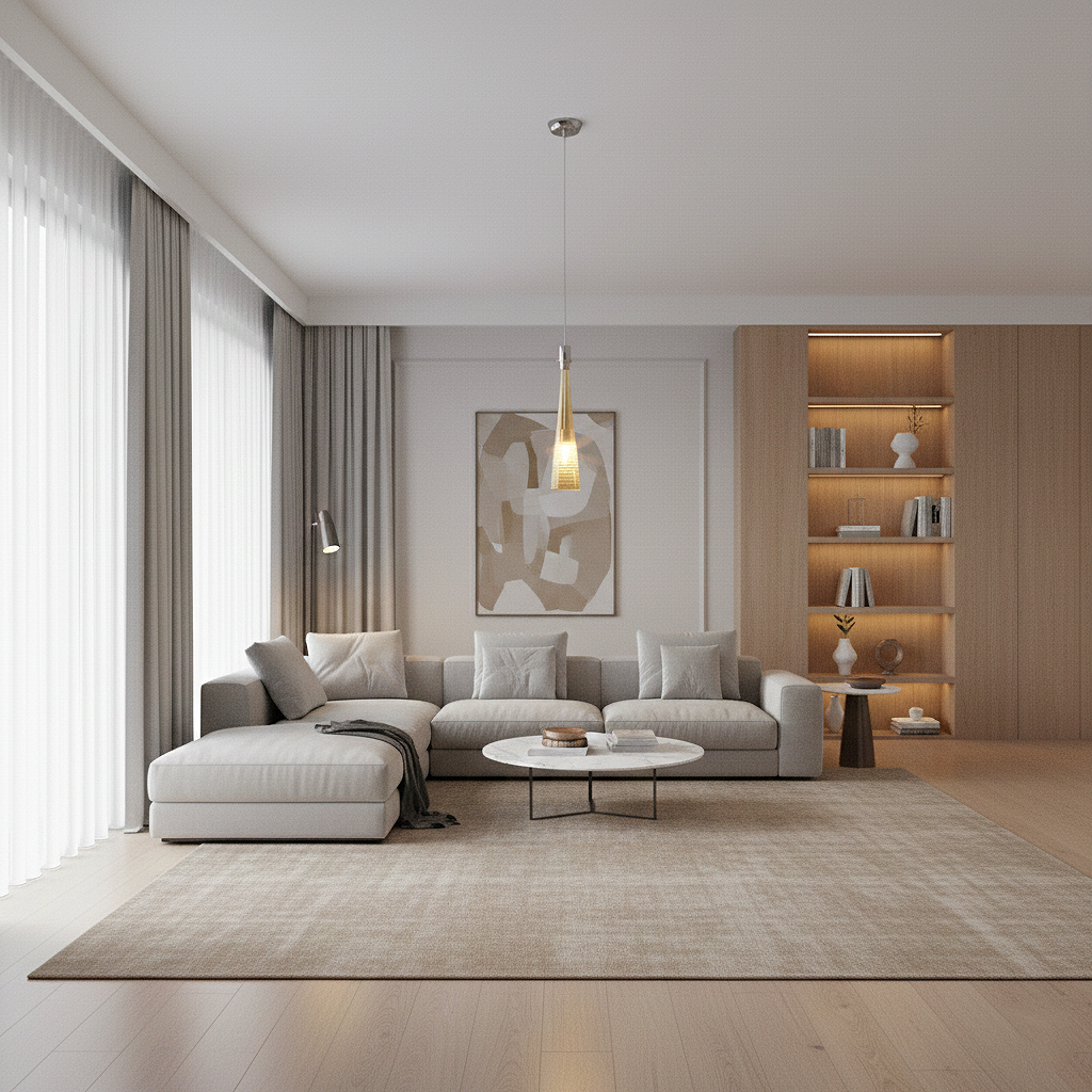 Belle glass light pendant