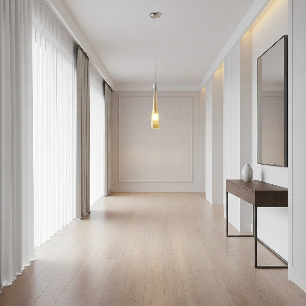 Belle glass light pendant