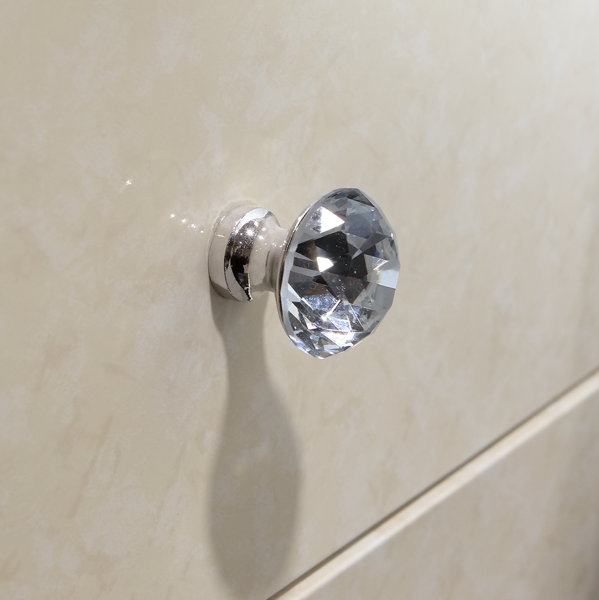 39''Lumière stainless steel Floating Vanity