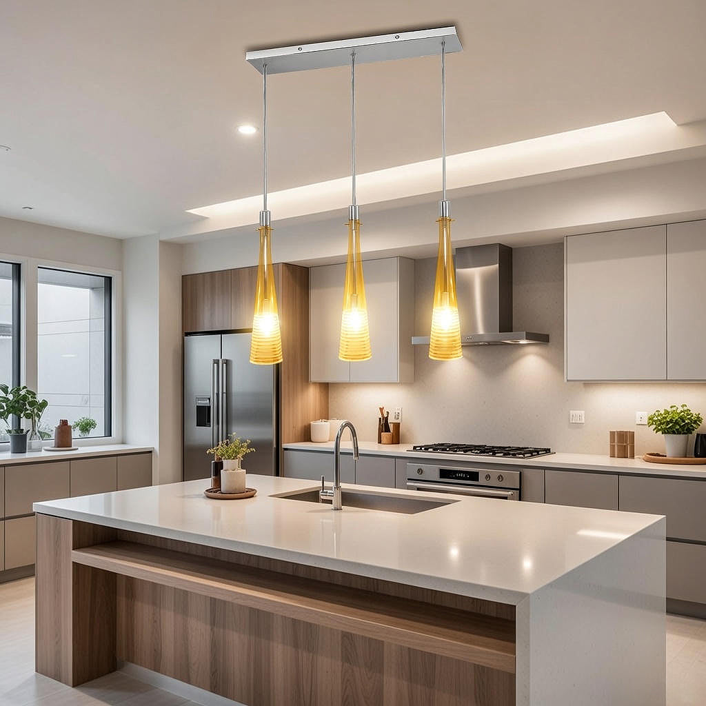 Belle 3 light pendant