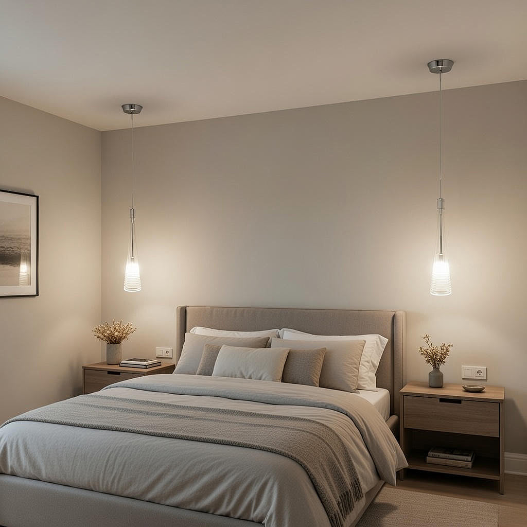 Belle glass light pendant