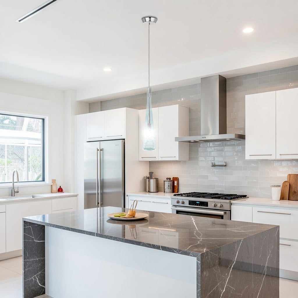 Belle glass light pendant