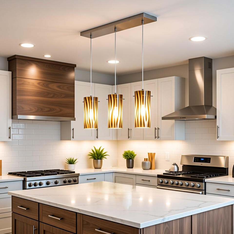 Marquee 3 light pendant