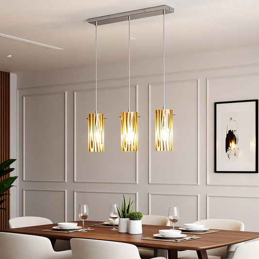 Marquee 3 light pendant