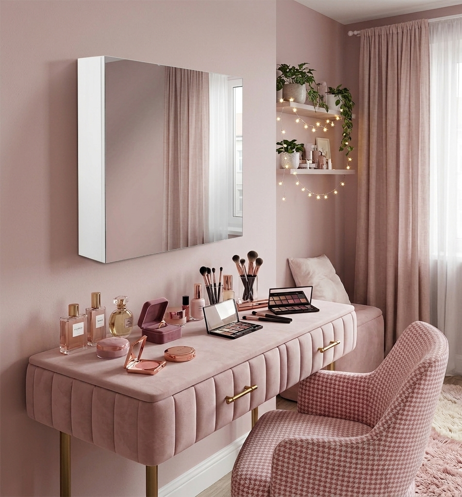 Mirrored Wall Cabinet