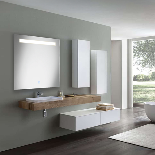 30'' Macerata rectangular LED mirror