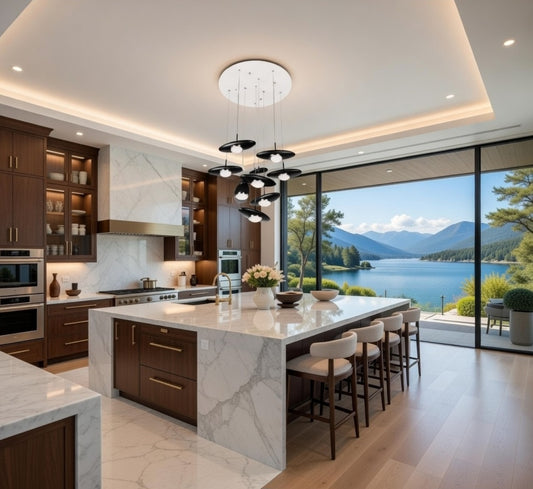 Zen  collection chandelier 9 light