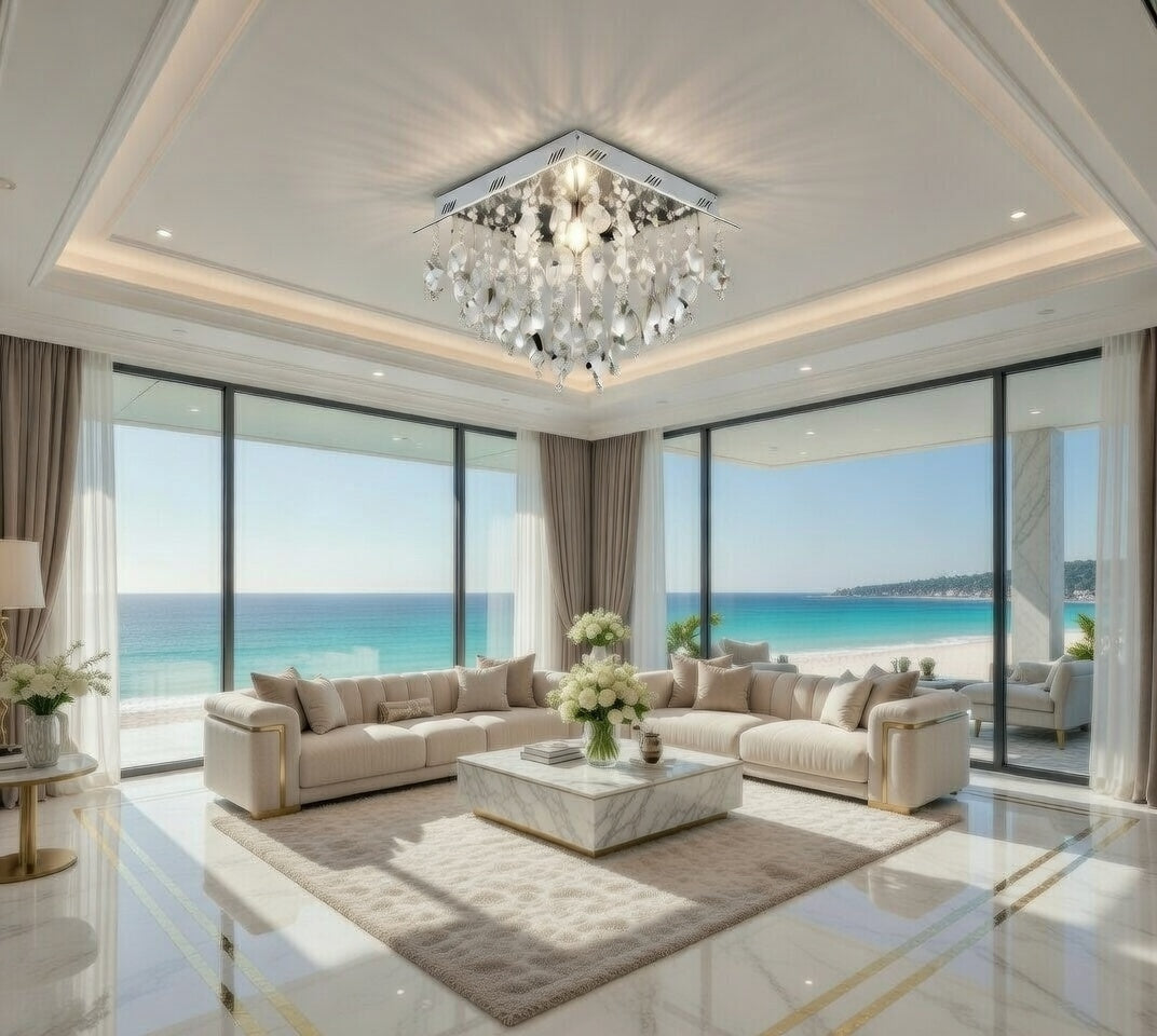 The Milano Radiance Crystal Chandelier