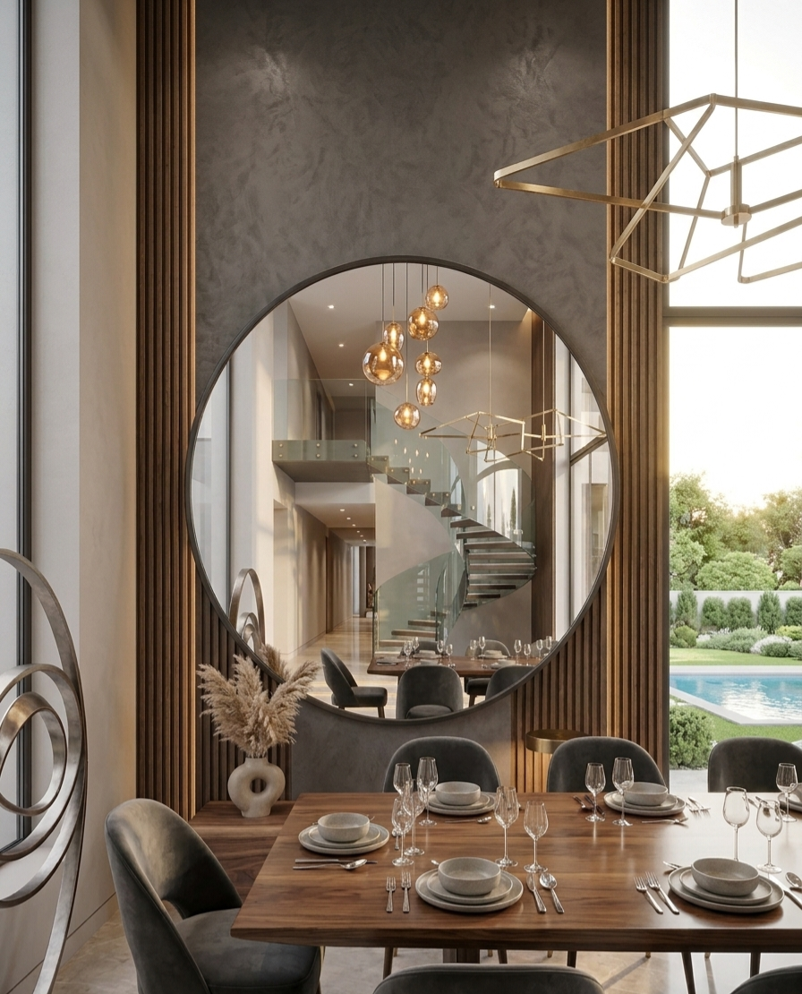 33'' Monaco Grand Arch Mirror