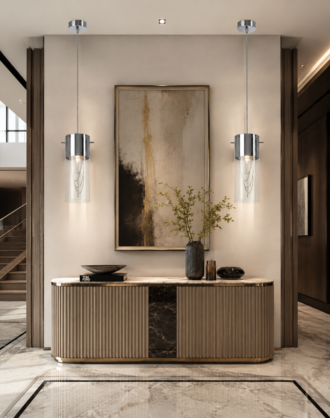 Verre Designer Collection Light Pendant