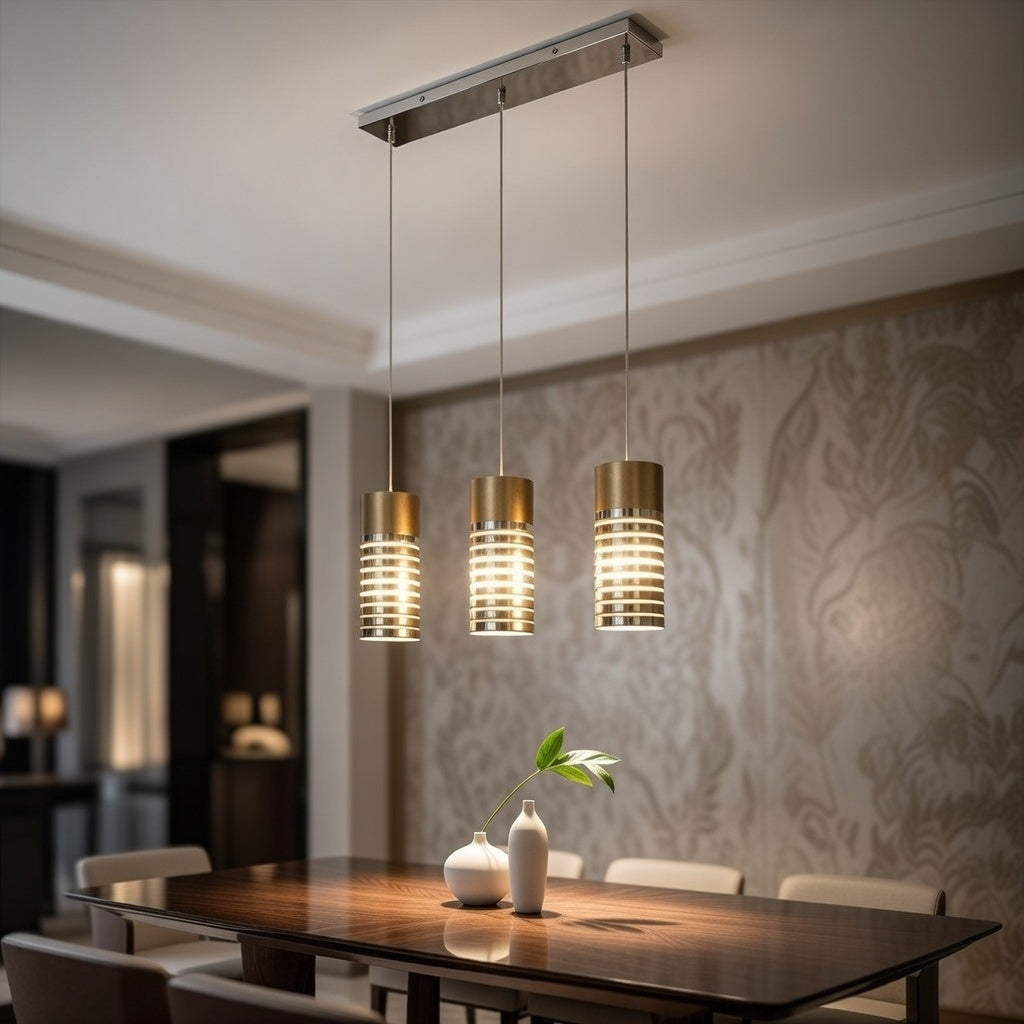 Zuni 3 light pendant