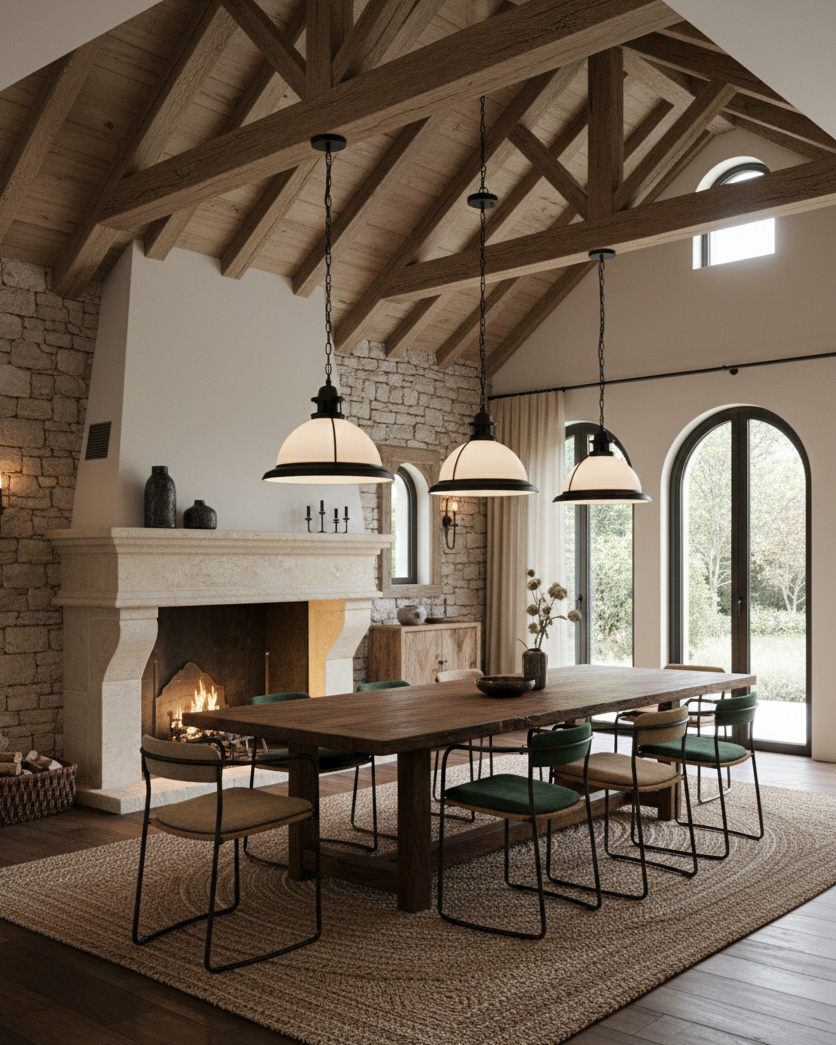 The Noir Luxe Dome wrought Iron spherical chandelier