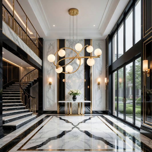 Monaco  Modern European Luxury Chandelier 8 lights