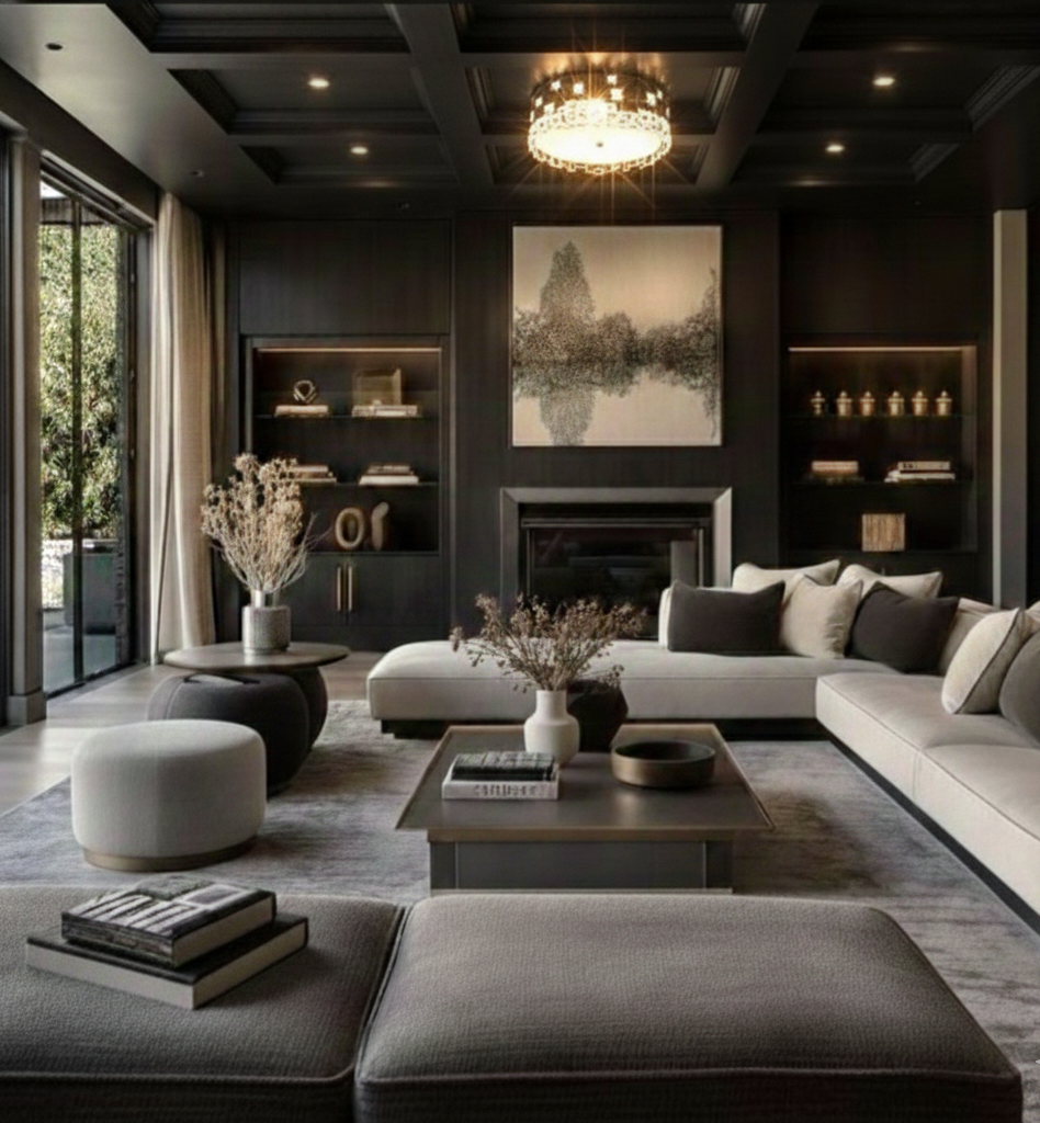 White Crystal Cloud chandelier