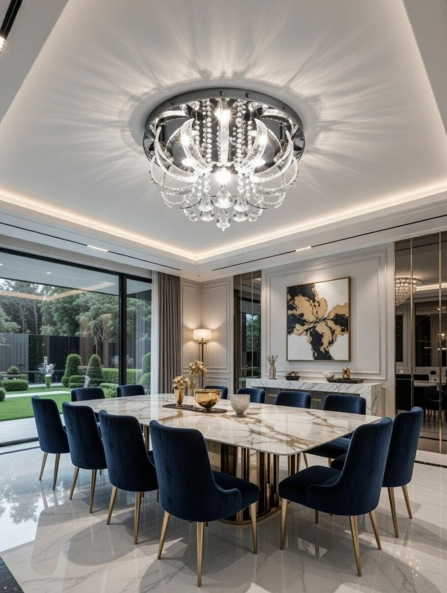 Monarch Crystal Crown chandelier