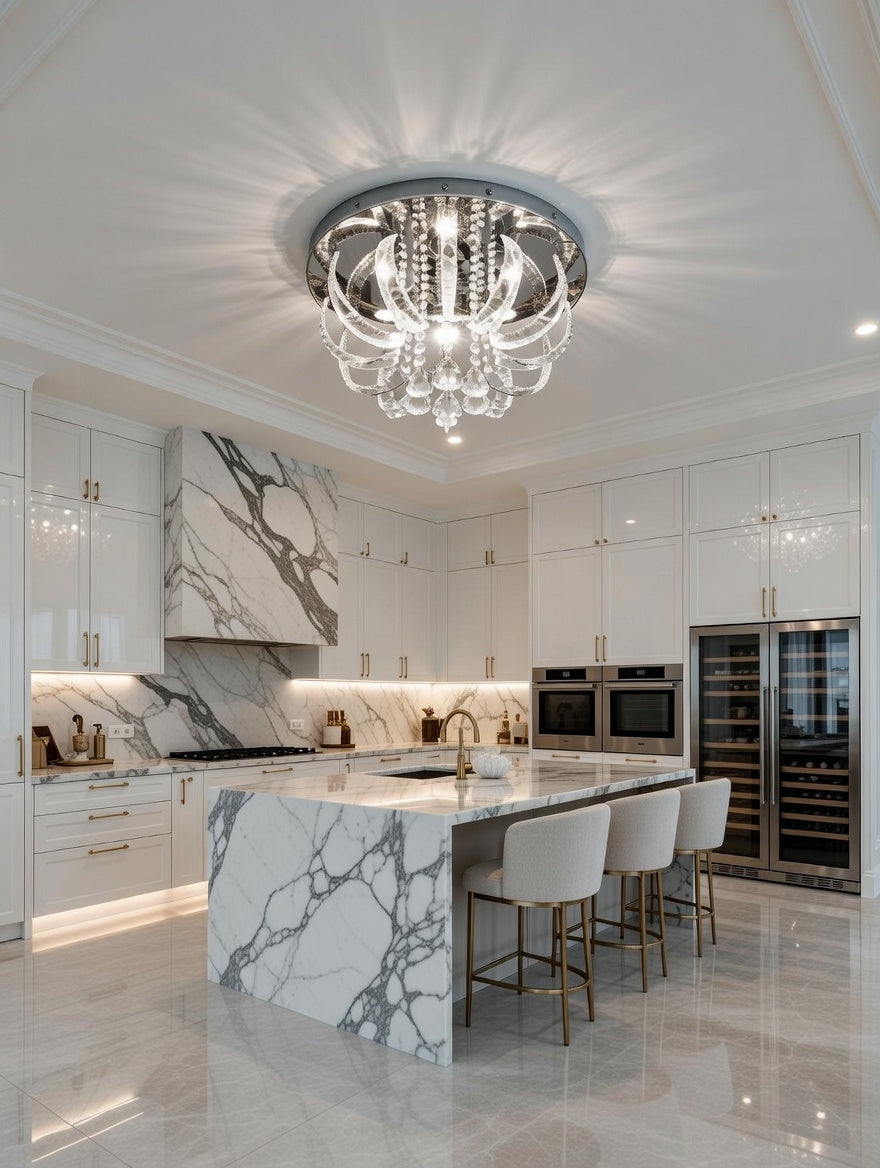 Monarch Crystal Crown chandelier