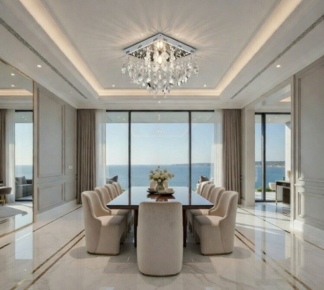 The Milano Radiance Crystal Chandelier