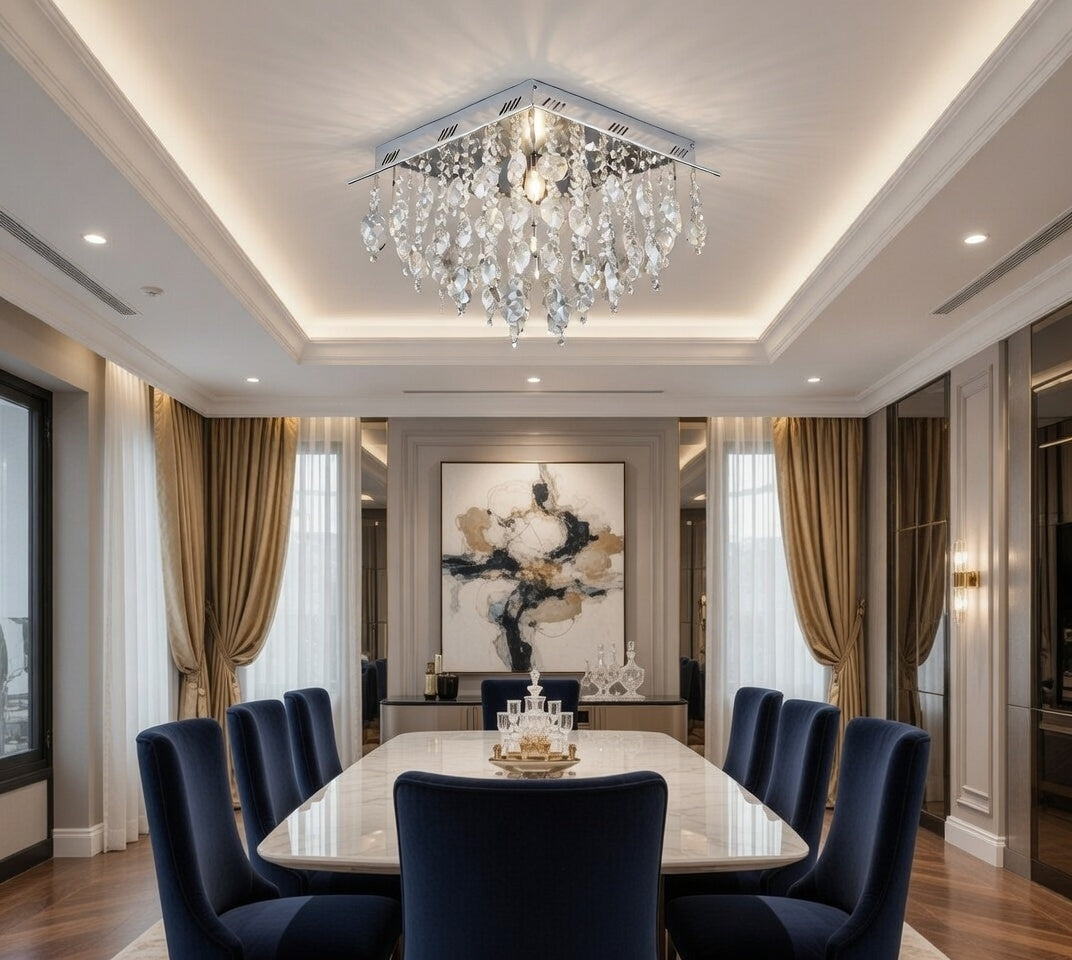 The Milano Radiance Crystal Chandelier