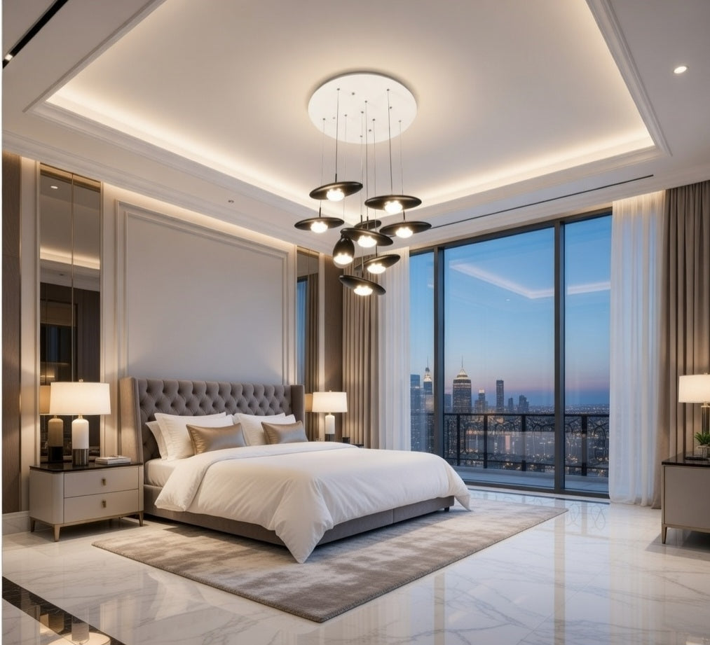 Zen  collection chandelier 9 light