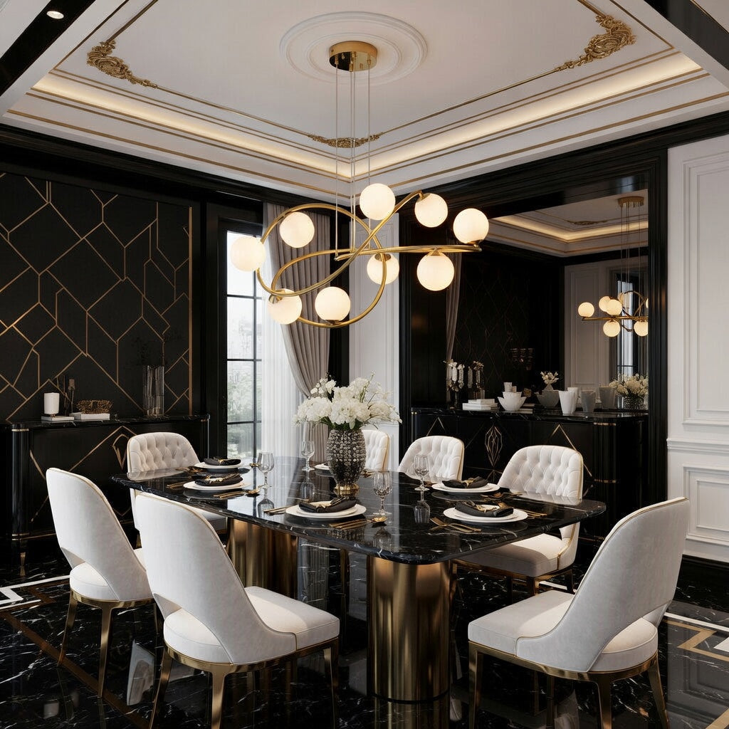 Monaco  Modern European Luxury Chandelier 8 lights