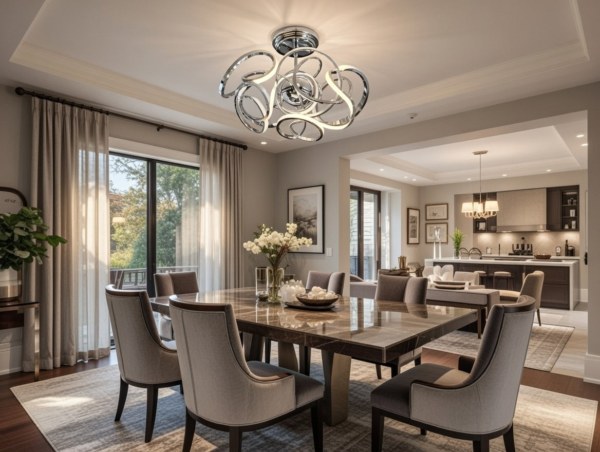 Elegante Spiral LED chandelier