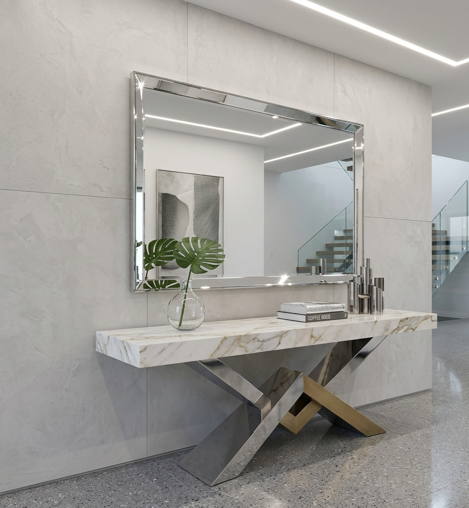 39"The Luxe Beveled Statement Mirror
