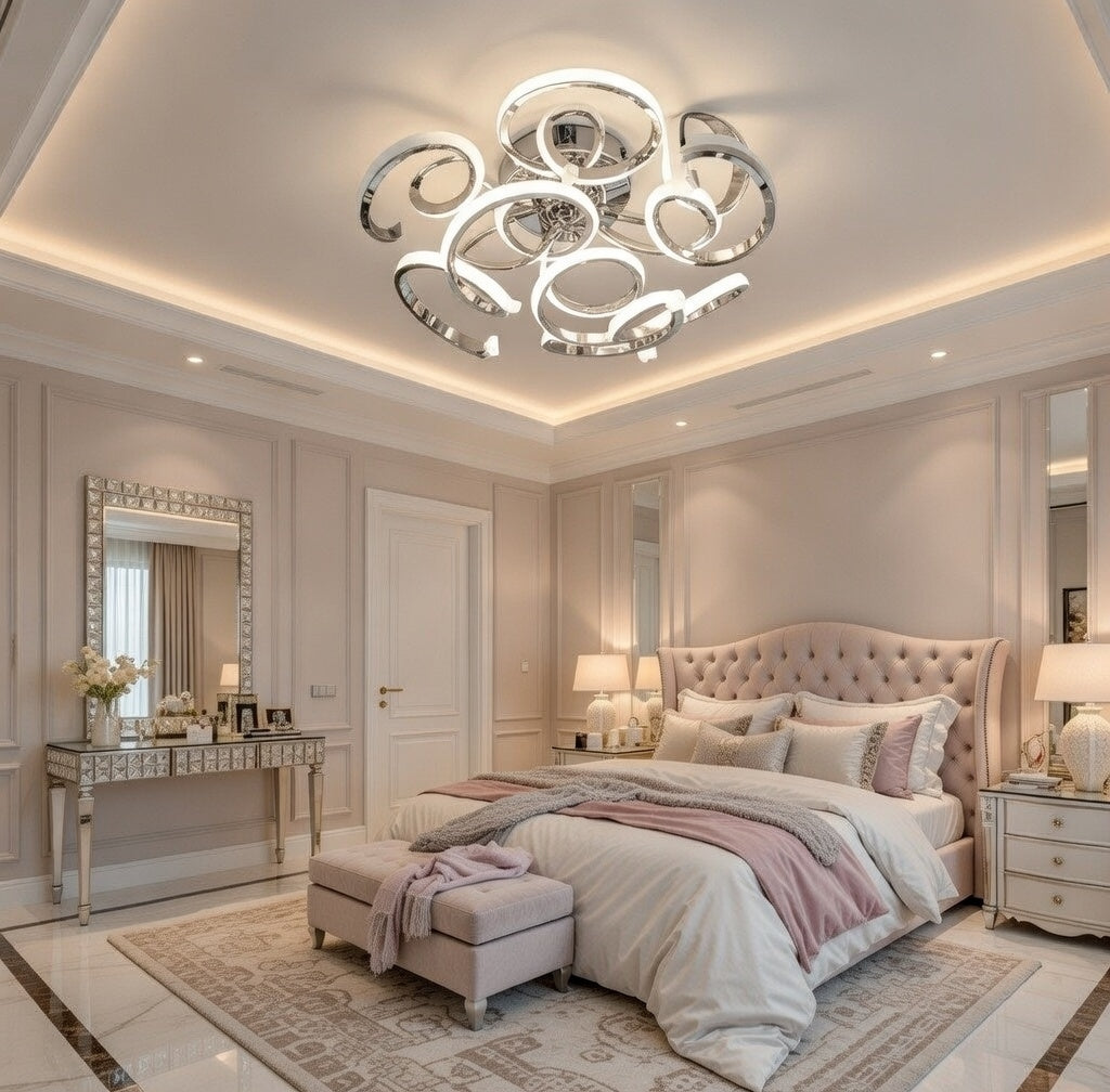 Elegante Spiral LED chandelier