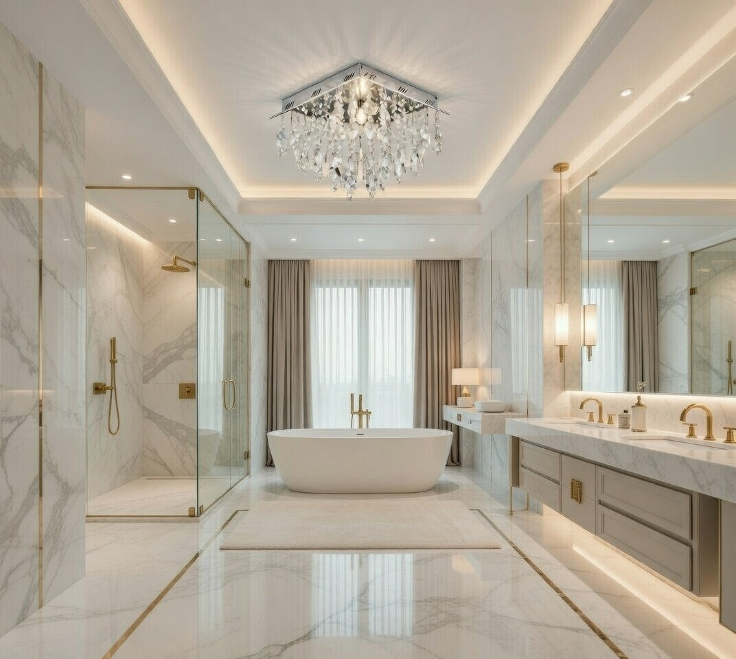 The Milano Radiance Crystal Chandelier