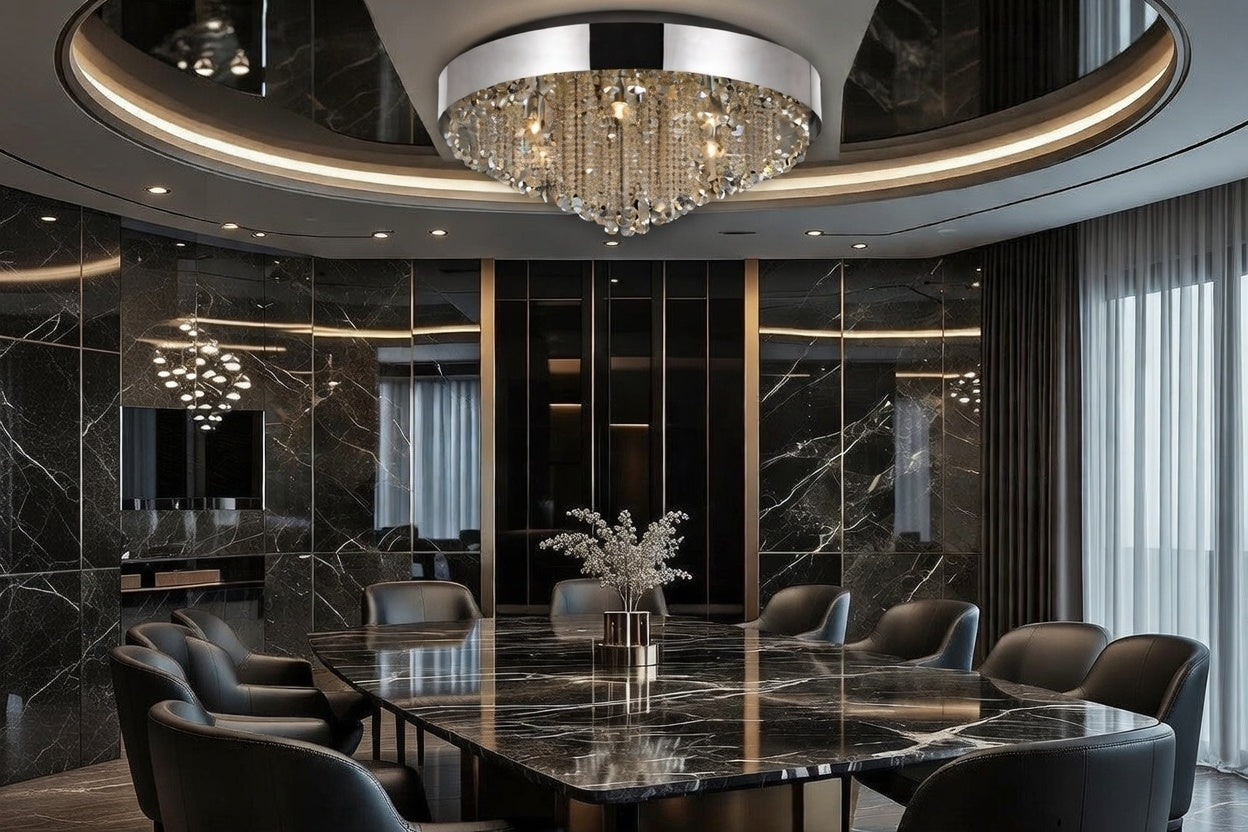 Crystalchant Champagne Sparkle Chandelier