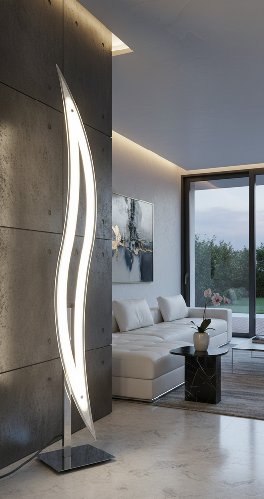 The Sculptural Luminary floor lamp