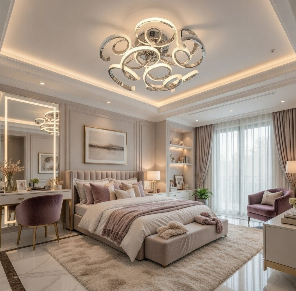Elegante Spiral LED chandelier