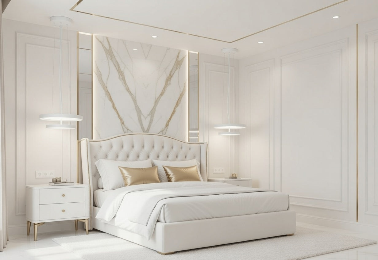 Halo Luxe LED Pendant – Modern Minimalist Ring Light