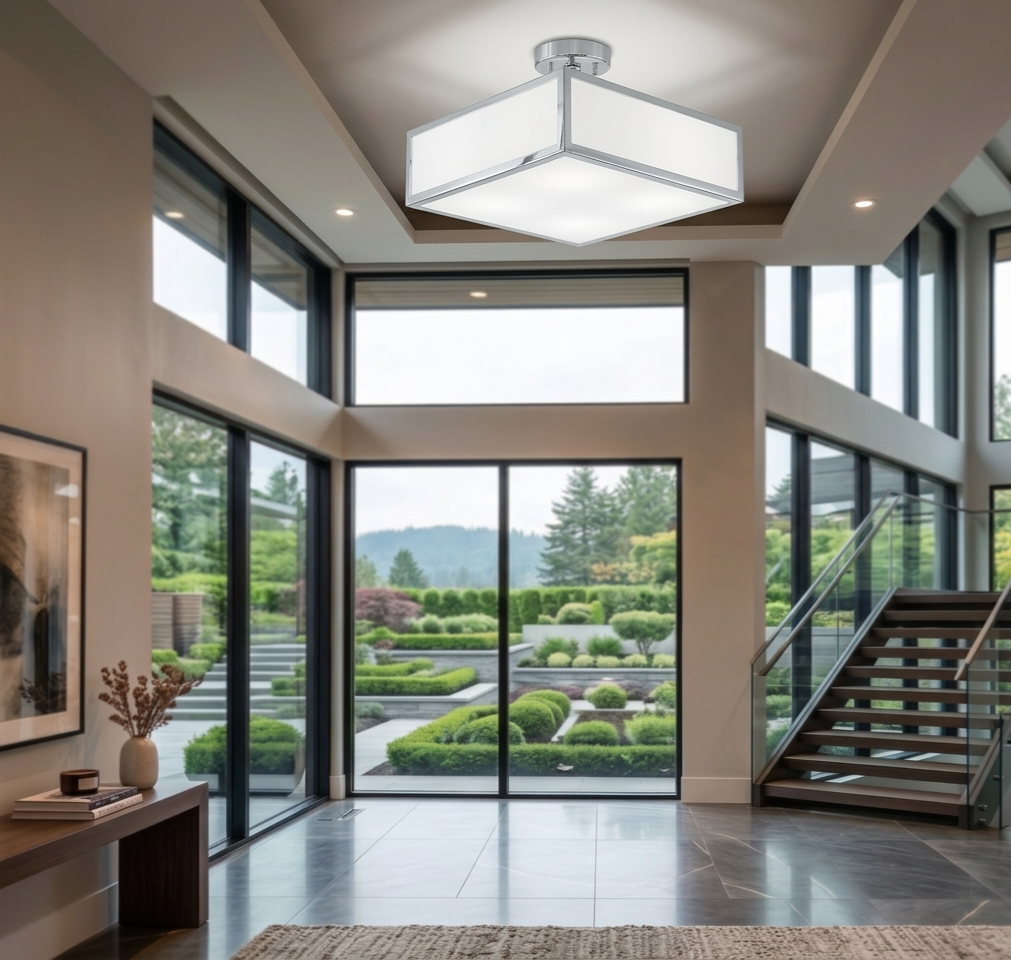 Seine Semi-flush mount light fixture
