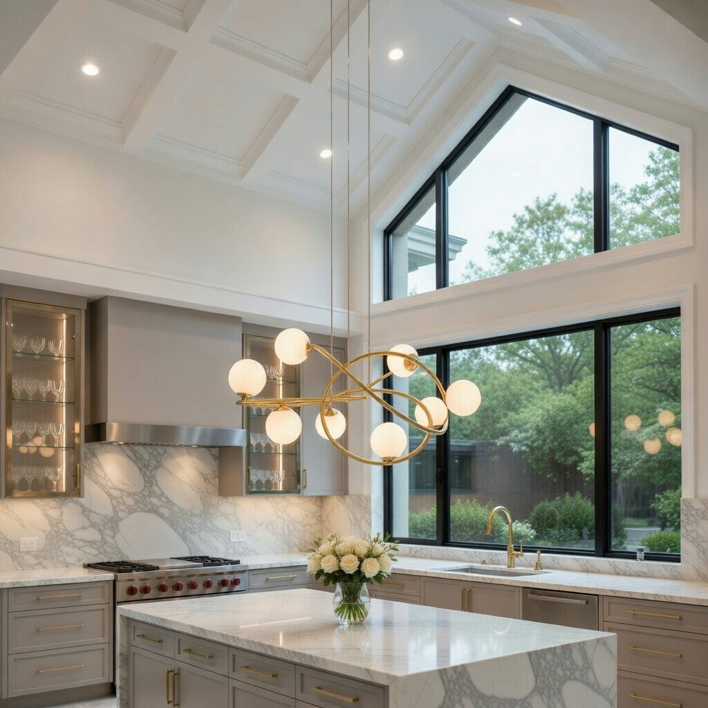 Monaco  Modern European Luxury Chandelier 8 lights