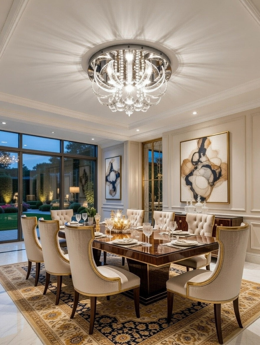 Monarch Crystal Crown chandelier