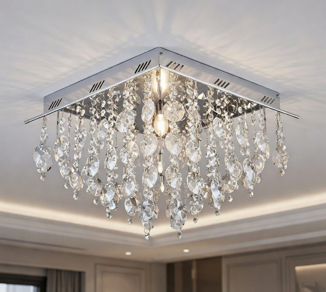 The Milano Radiance Crystal Chandelier