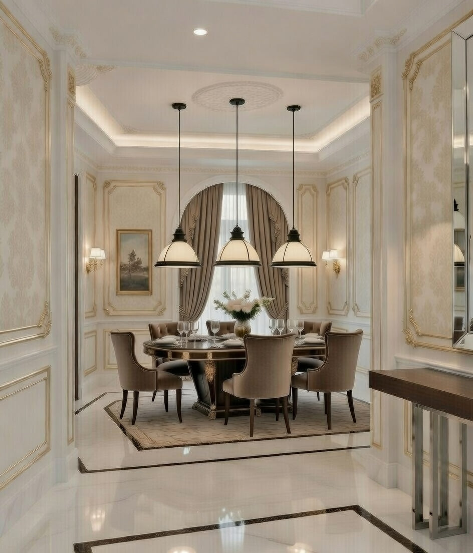 The Noir Luxe Dome wrought Iron spherical chandelier