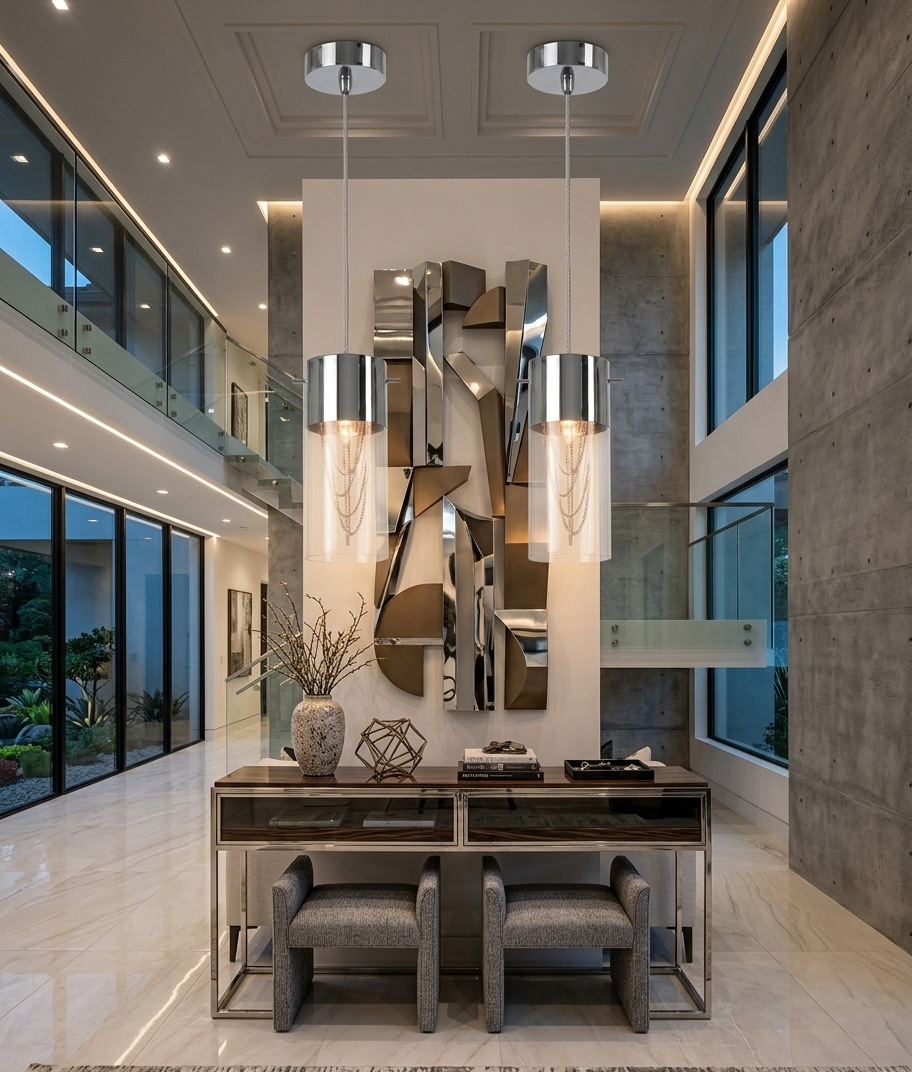 Verre Designer Collection Light Pendant