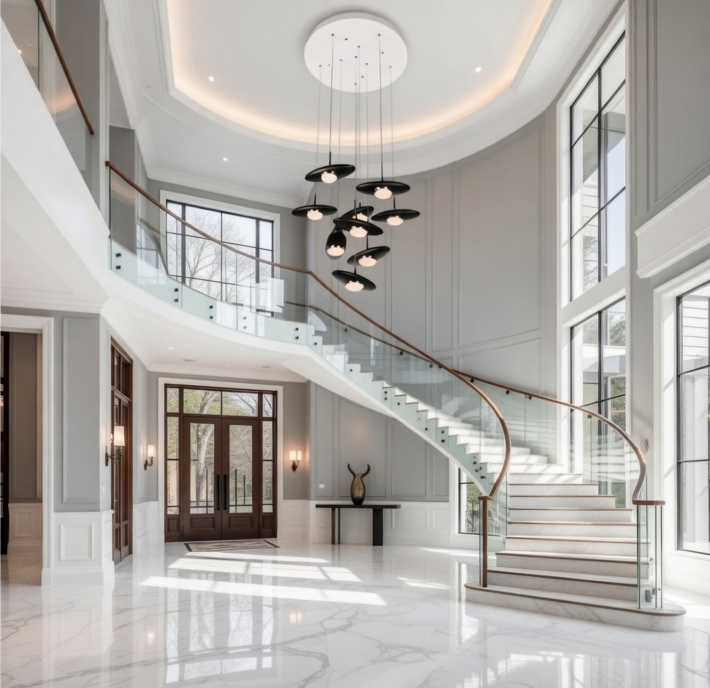 Zen  collection chandelier 9 light